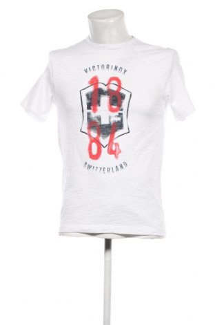 Męski T-shirt Victorinox, Rozmiar XS, Kolor Biały, Cena 89,56 zł