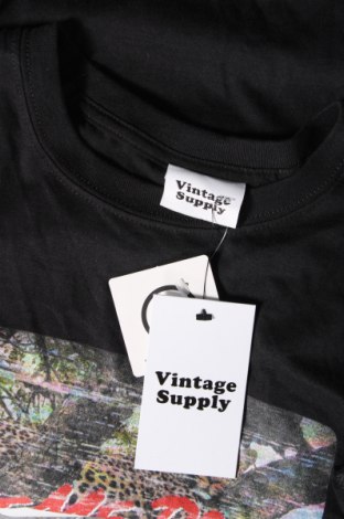 Męski T-shirt Vintage Supply, Rozmiar M, Kolor Niebieski, Cena 82,63 zł