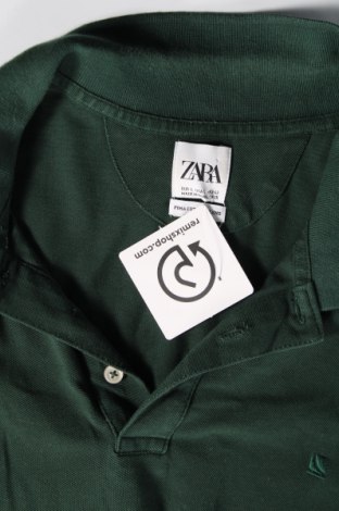 Ανδρικό t-shirt Zara, Μέγεθος L, Χρώμα Πράσινο, Τιμή 8,18 €
