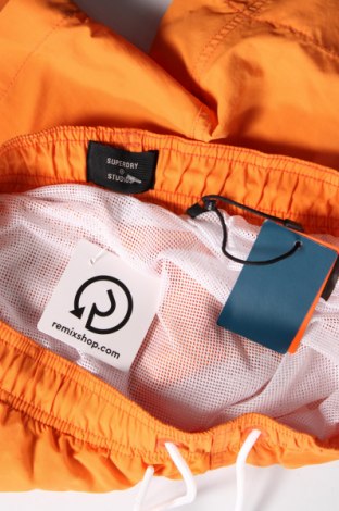 Herren Badeanzug Superdry, Größe M, Farbe Orange, Preis 36,08 €
