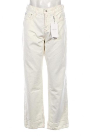 Мъжки дънки Calvin Klein Jeans, Размер XL, Цвят Бял, Цена 81,20 лв.
