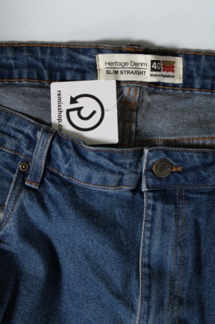 Męskie jeansy Heritage 1981, Rozmiar XL, Kolor Niebieski, Cena 67,41 zł