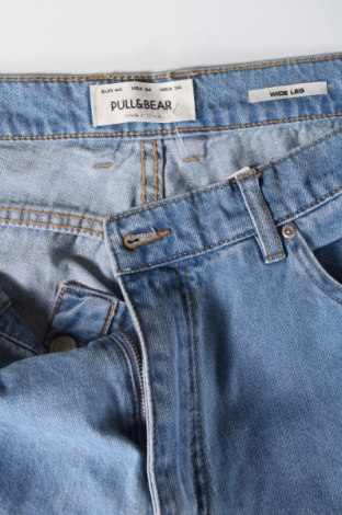 Pánske džínsy  Pull&Bear, Veľkosť L, Farba Modrá, Cena  23,71 €