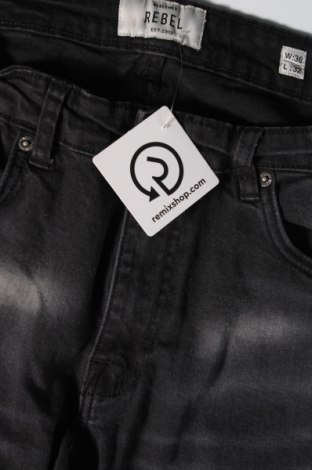 Herren Jeans Rebel, Größe L, Farbe Schwarz, Preis 12,80 €