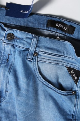 Pánské džíny  Replay, Velikost M, Barva Modrá, Cena  1 331,00 Kč