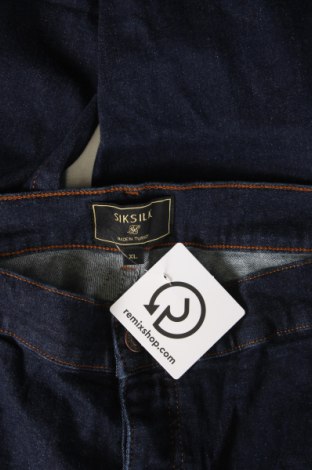 Pánské džíny  SikSilk, Velikost XL, Barva Modrá, Cena  523,00 Kč