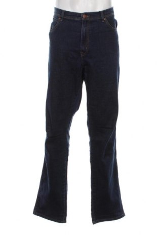 Męskie jeansy Wrangler, Rozmiar XL, Kolor Niebieski, Cena 458,46 zł