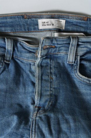 Pánske džínsy  Zara Man, Veľkosť L, Farba Modrá, Cena  18,23 €