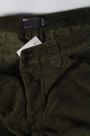 Pantaloni raiați de bărbați ASOS, Mărime M, Culoare Verde, Preț 20,23 Lei