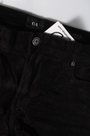 Pantaloni raiați de bărbați C&A, Mărime M, Culoare Negru, Preț 95,39 Lei