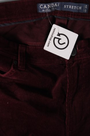 Ανδρικό κοτλέ παντελόνι Canda, Μέγεθος XL, Χρώμα Κόκκινο, Τιμή 9,69 €