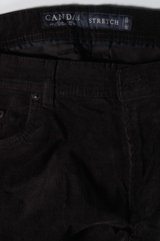 Pantaloni raiați de bărbați Canda, Mărime XL, Culoare Negru, Preț 57,23 Lei