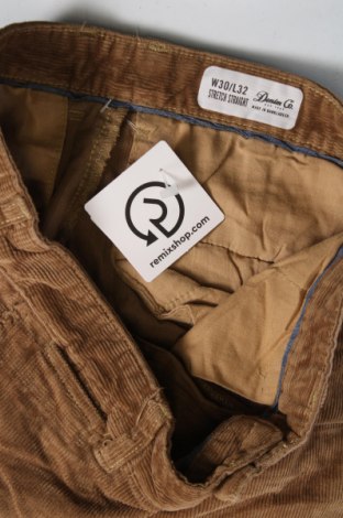 Pantaloni raiați de bărbați Denim Co., Mărime S, Culoare Bej, Preț 35,29 Lei