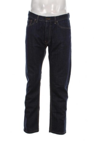 Pantaloni raiați de bărbați Dressmann, Mărime L, Culoare Albastru, Preț 134,87 Lei