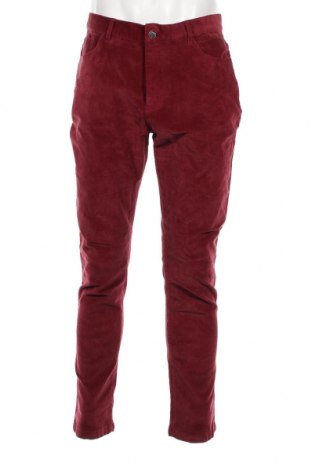 Pantaloni raiați de bărbați La Redoute, Mărime L, Culoare Roșu, Preț 134,87 Lei