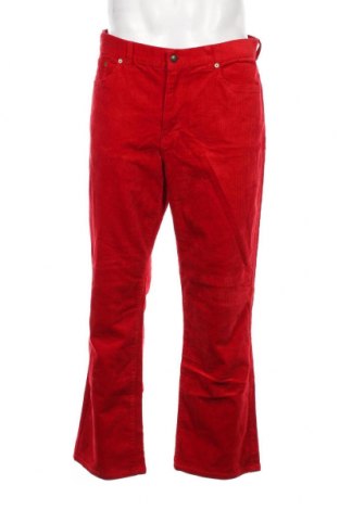 Pánské manšestráky  Lauren Jeans & Co, Velikost L, Barva Červená, Cena  148,00 Kč