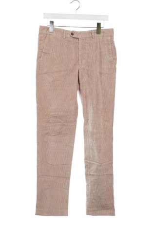 Pantaloni raiați de bărbați Mango, Mărime M, Culoare Bej, Preț 20,23 Lei