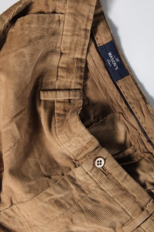 Ανδρικό κοτλέ παντελόνι Mason's, Μέγεθος L, Χρώμα  Μπέζ, Τιμή 38,35 €