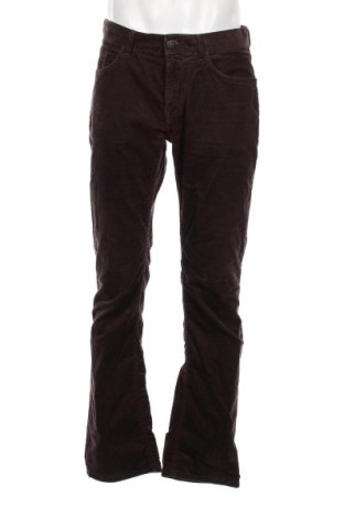 Pantaloni raiați de bărbați Tommy Hilfiger, Mărime L, Culoare Maro, Preț 189,47 Lei