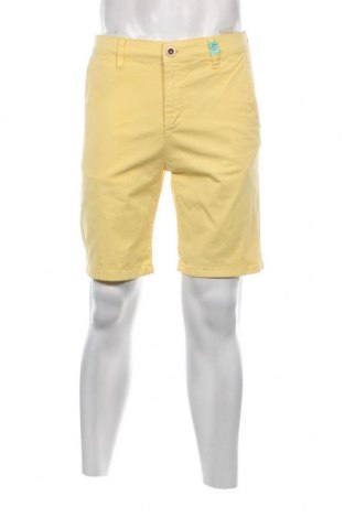 Ανδρικό κοντό παντελόνι, Μέγεθος M, Χρώμα Κίτρινο, Τιμή 7,70 €