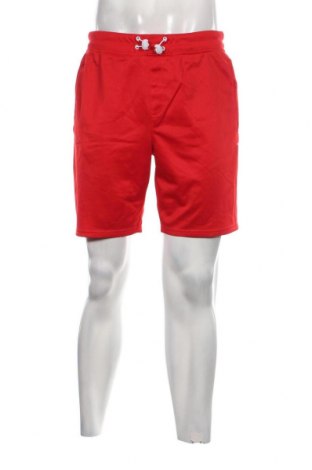 Ανδρικό κοντό παντελόνι ! Solid, Μέγεθος L, Χρώμα Κόκκινο, Τιμή 10,02 €