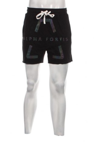 Мъжки къс панталон Alpha Industries, Размер L, Цвят Черен, Цена 93,00 лв.