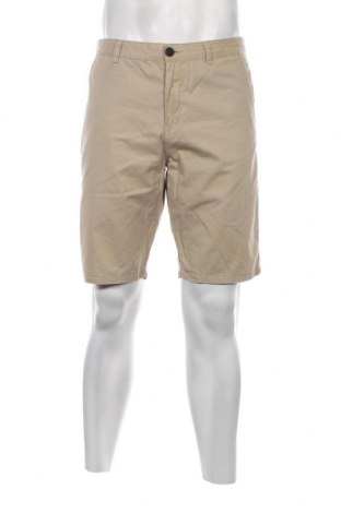 Ανδρικό κοντό παντελόνι Bershka, Μέγεθος L, Χρώμα  Μπέζ, Τιμή 7,67 €