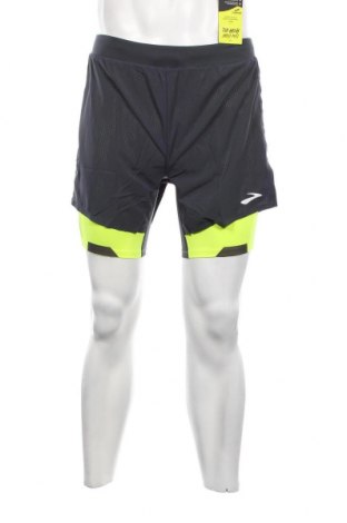 Ανδρικό κοντό παντελόνι Brooks, Μέγεθος M, Χρώμα Γκρί, Τιμή 12,99 €