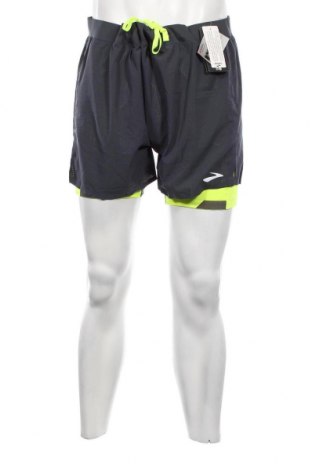 Ανδρικό κοντό παντελόνι Brooks, Μέγεθος XL, Χρώμα Γκρί, Τιμή 12,99 €