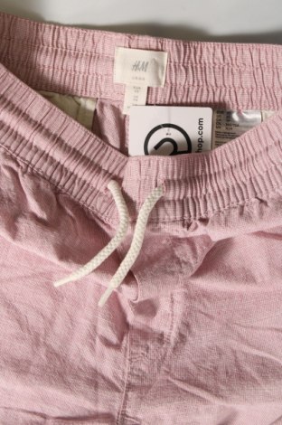Ανδρικό κοντό παντελόνι H&M L.O.G.G., Μέγεθος XS, Χρώμα Ρόζ , Τιμή 8,81 €
