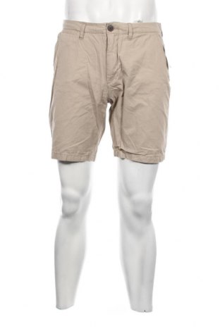 Ανδρικό κοντό παντελόνι H&M L.O.G.G., Μέγεθος M, Χρώμα  Μπέζ, Τιμή 12,28 €