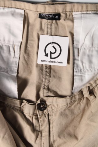 Мъжки къс панталон Identic, Размер XL, Цвят Бежов, Цена 25,00 лв.