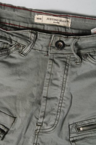 Pánske kraťasy  Justing Jeans, Veľkosť S, Farba Zelená, Cena  9,80 €