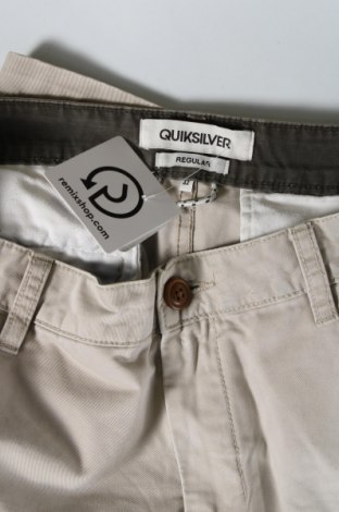 Мъжки къс панталон Quiksilver, Размер M, Цвят Бежов, Цена 27,37 лв.