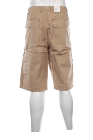 Мъжки къс панталон S.Oliver, Размер XXL, Цвят Бежов, Цена 62,00 лв.