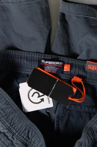 Ανδρικό κοντό παντελόνι Superdry, Μέγεθος M, Χρώμα Μπλέ, Τιμή 39,69 €