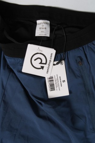 Ανδρικό κοντό παντελόνι Superdry, Μέγεθος S, Χρώμα Μπλέ, Τιμή 12,63 €
