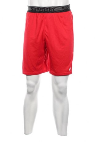 Ανδρικό κοντό παντελόνι Superdry, Μέγεθος M, Χρώμα Κόκκινο, Τιμή 36,08 €