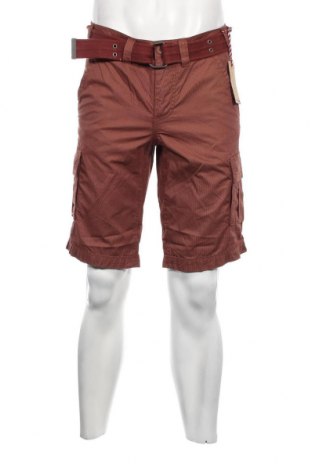 Мъжки къс панталон Teddy Smith, Размер M, Цвят Кафяв, Цена 34,10 лв.