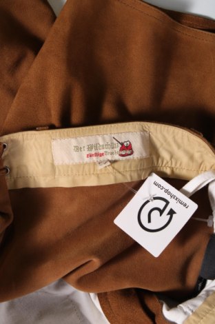 Ανδρικό δερμάτινο παντελόνι, Μέγεθος M, Χρώμα  Μπέζ, Τιμή 52,29 €