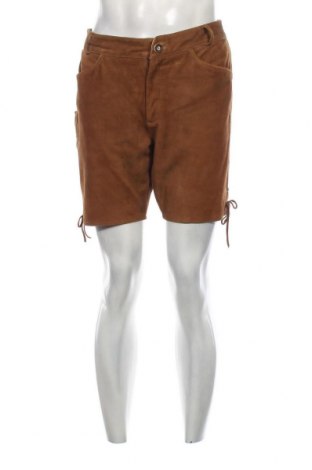 Ανδρικό δερμάτινο παντελόνι, Μέγεθος M, Χρώμα  Μπέζ, Τιμή 56,26 €