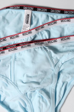 Мъжки комплект Moschino underwear, Размер S, Цвят Син, Цена 128,79 лв.