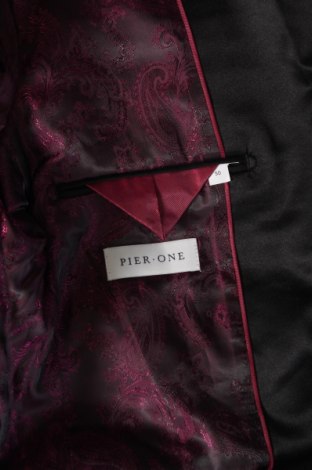 Ανδρικό κοστούμι Pier One, Μέγεθος L, Χρώμα Μαύρο, Τιμή 71,65 €