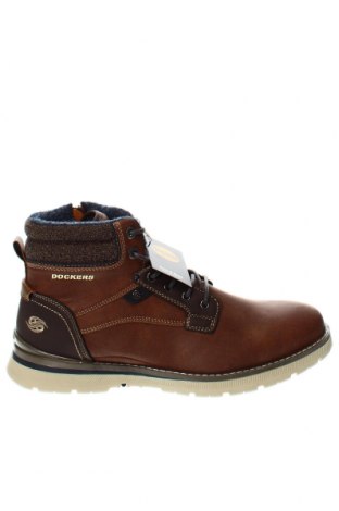 Ανδρικά παπούτσια Dockers by Gerli, Μέγεθος 45, Χρώμα Καφέ, Τιμή 31,96 €
