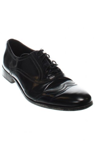 Ανδρικά παπούτσια Pollini, Μέγεθος 42, Χρώμα Μαύρο, Τιμή 91,69 €