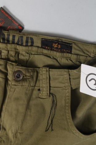 Мъжки панталон Alpha Industries, Размер S, Цвят Зелен, Цена 140,00 лв.