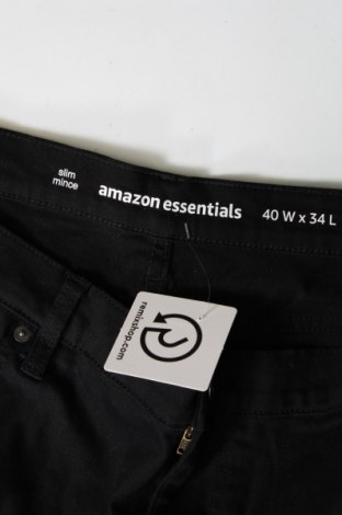 Męskie spodnie Amazon Essentials, Rozmiar XXL, Kolor Czarny, Cena 122,61 zł
