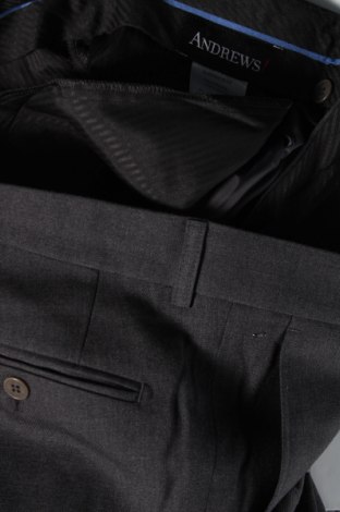 Ανδρικό παντελόνι Andrews, Μέγεθος L, Χρώμα Γκρί, Τιμή 11,74 €