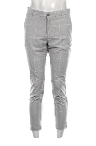 Pantaloni de bărbați Bershka, Mărime M, Culoare Gri, Preț 95,39 Lei