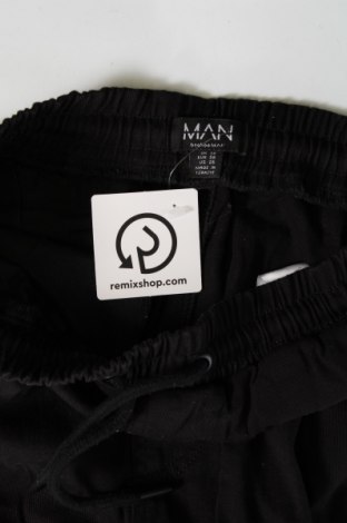 Мъжки панталон Boohoo, Размер L, Цвят Черен, Цена 29,00 лв.